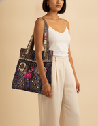 Shell Tassel Handcrafted Tote Bag — Mahogany Mahal