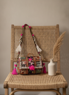 Shell Tassel Handcrafted Crossbody Bag — Chandrika (Mini)