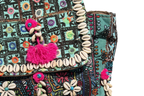 Shell Tassel Handcrafted Backpack — Peacock Trail