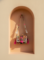Shell Tassel Handcrafted Crossbody Bag — Chandrika (Mini)