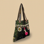 Shell Tassel Handcrafted Tote Bag — Forest Haveli