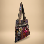 Shell Tassel Handcrafted Tote Bag — Rosewood Chhatri