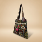 Shell Tassel Handcrafted Tote Bag — Umber Rajwada