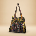 Shell Tassel Handcrafted Tote Bag — Turmeric Mehrab