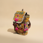 Shell Tassel Handcrafted Backpack — Saffron Trail