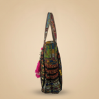 Shell Tassel Handcrafted Oversized Tote Bag — Cypress Passage