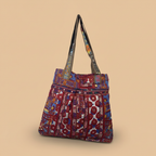 Shell Tassel Handcrafted Tote Bag — Garnet Haveli