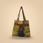 Shell Tassel Handcrafted Tote Bag — Moss Rajwada