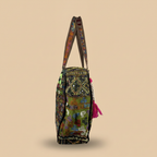 Shell Tassel Handcrafted Oversized Tote Bag — Willow Trail