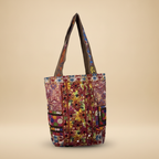 Shell Tassel Handcrafted Tote Bag — Wildflower Tapestry