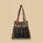 Shell Tassel Handcrafted Tote Bag — Forest Haveli