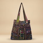 Shell Tassel Handcrafted Tote Bag — Mahogany Mahal