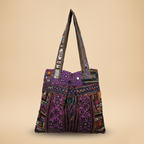 Shell Tassel Handcrafted Tote Bag — Rosewood Chhatri