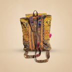 Shell Tassel Handcrafted Backpack — Saffron Trail