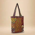 Shell Tassel Handcrafted Tote Bag — Sienna Mosaic