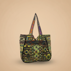 Shell Tassel Handcrafted Oversized Tote Bag — Juniper Voyage
