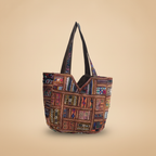 Shell Tassel Handcrafted Oversized Tote Bag — Umber Atlas