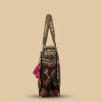 Shell Tassel Handcrafted Oversized Tote Bag — Sienna Sojourn