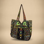 Shell Tassel Handcrafted Oversized Tote Bag — Willow Trail