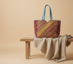 Gotta Patti No Tassel Sunrise Elegance tote bag back view