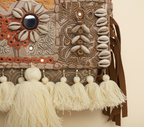 Shell Tassel Moti crossbody bag back view