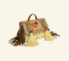 Shell Tassel Moti crossbody bag isometric angle