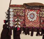 Shell Tassel Mehrunissa crossbody bag back view