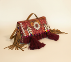 Shell Tassel Katan crossbody bag back view
