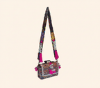 Shell Tassel Gudri crossbody bag back view