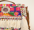 Shell Tassel Dugdh crossbody bag side view showing depth