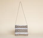 Woven Earth Desert Grid sling bag back view
