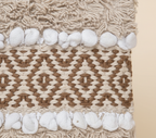 Woven Earth Desert Grid sling bag alternate angle