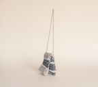 Woven Earth Obsidian Weave sling bag back view