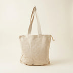 Woven Earth Sahara Weave tote bag isometric angle